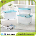 Large Transparent Plastic Storage Box with Lid